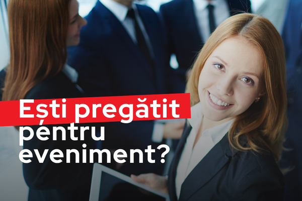 Checklist complet pentru organizarea unui eveniment corporate. Materialele promoționale de care ai nevoie