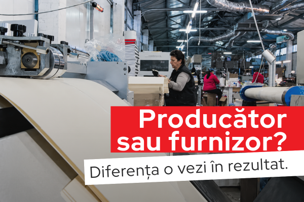 Producător sau furnizor de produse promoționale? Diferențe care pot influența succesul proiectului tău