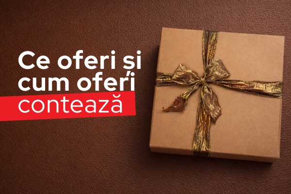 Cutii de lux cu obiecte promoționale