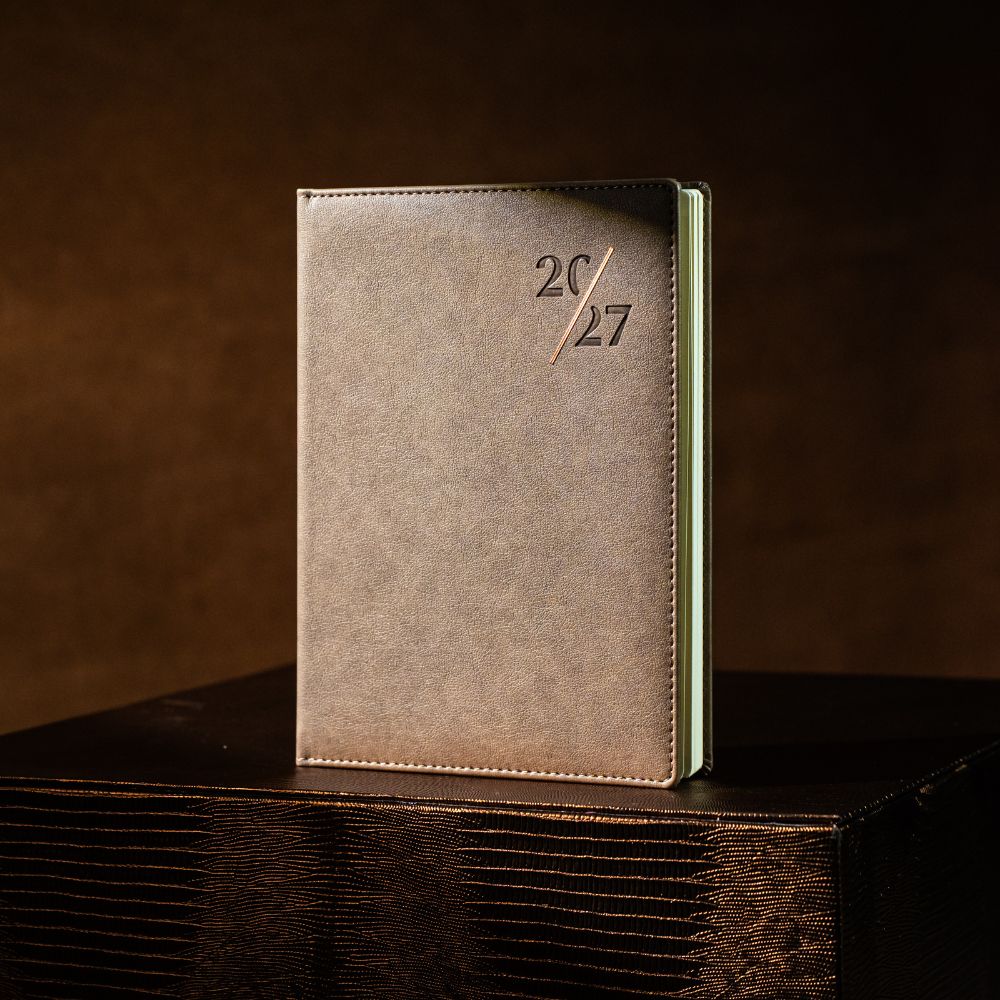 Agenda True, bej, 16x22 cm
