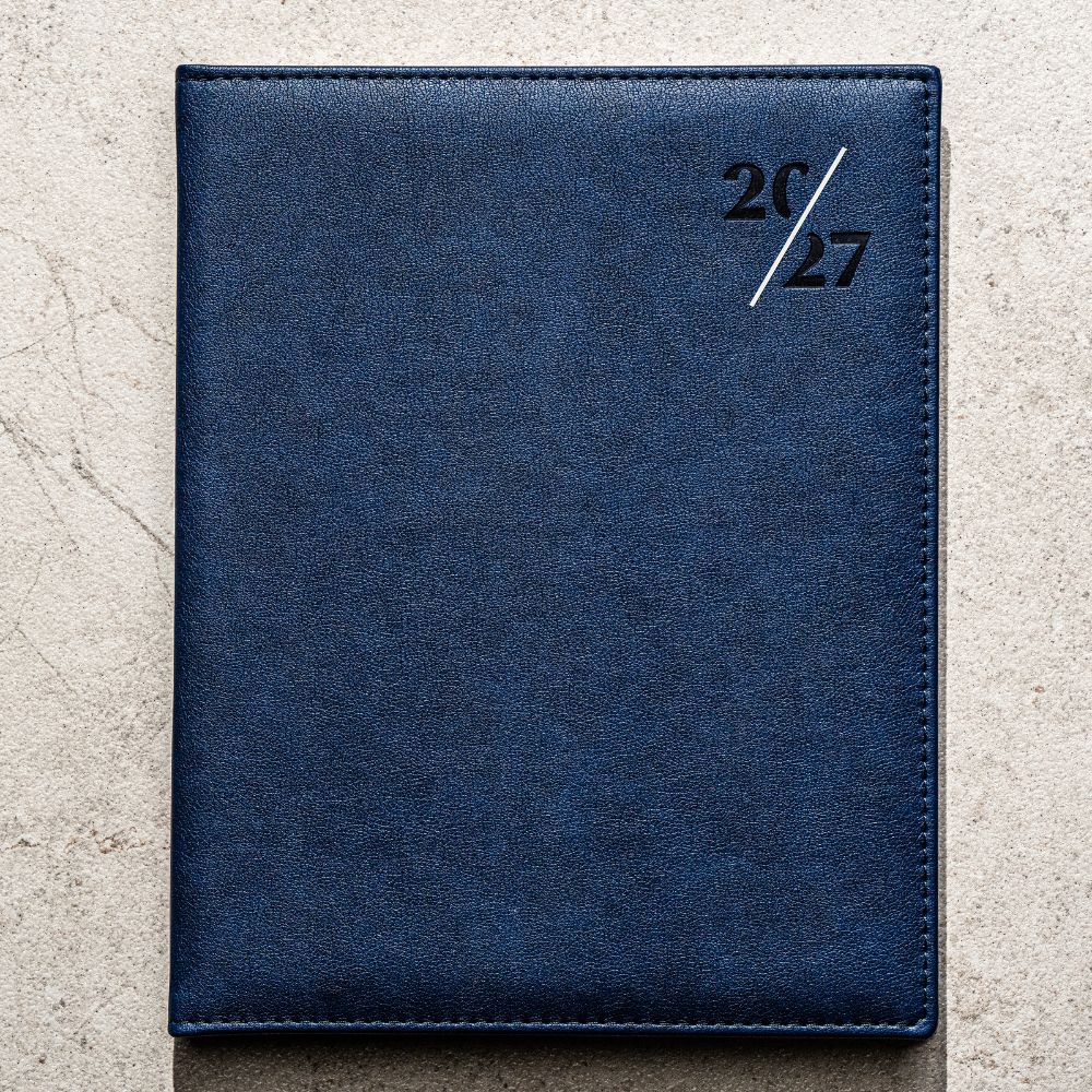 Agenda True, albastru, 20.5x26 cm