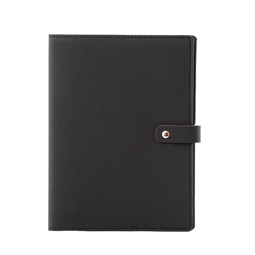 Agenda piele Como, negru