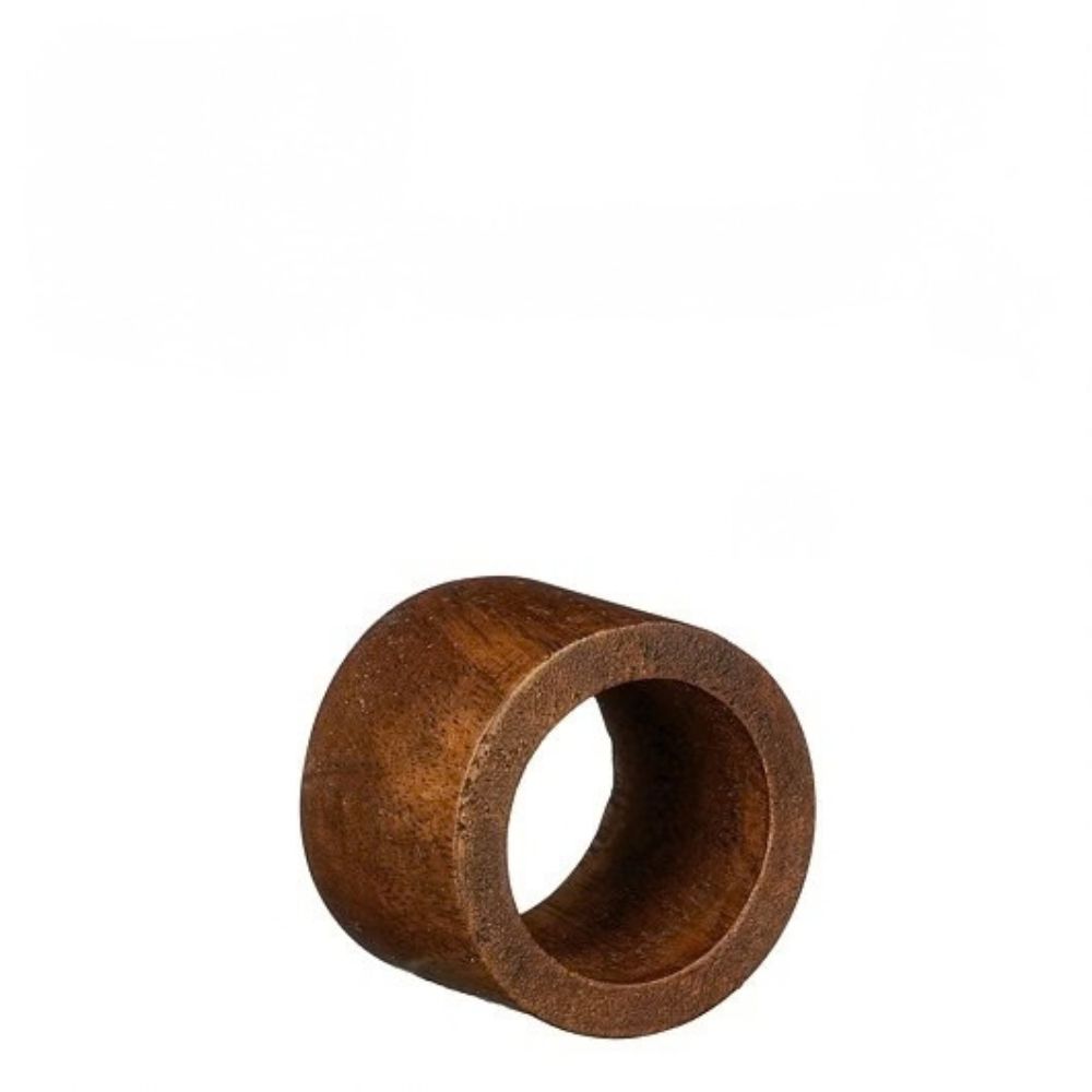 Wooden Napkin Ring, brown