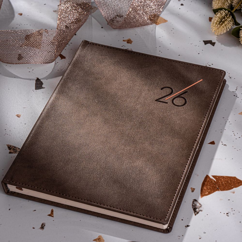 Agenda True, bej, 16x22 cm