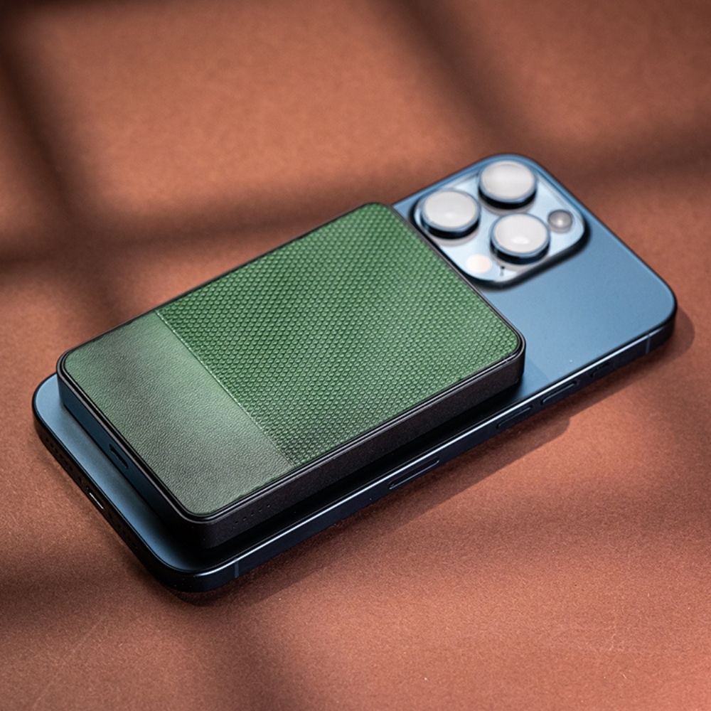 Baterie externa ZENITH CHARGE, verde