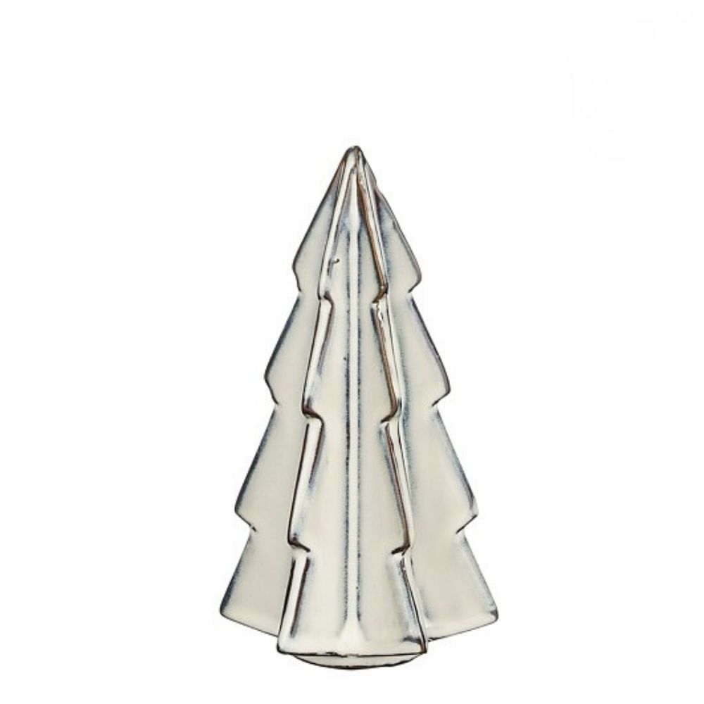 Ceramic Christmas Tree, white