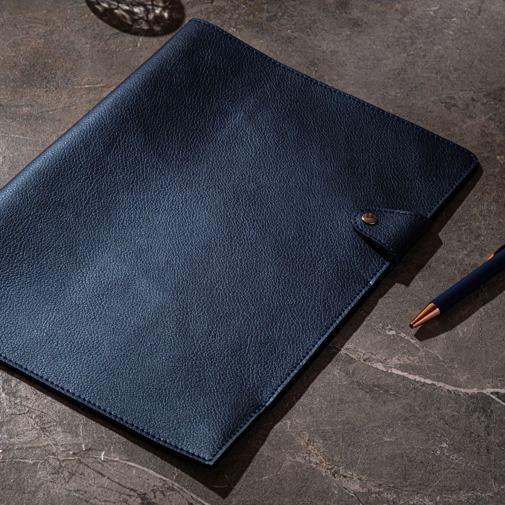 Mapa documente Country, albastru perlat