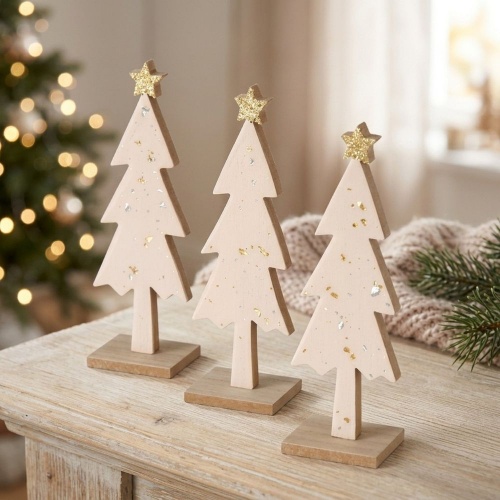 Brad decorativ din lemn Chrissy*