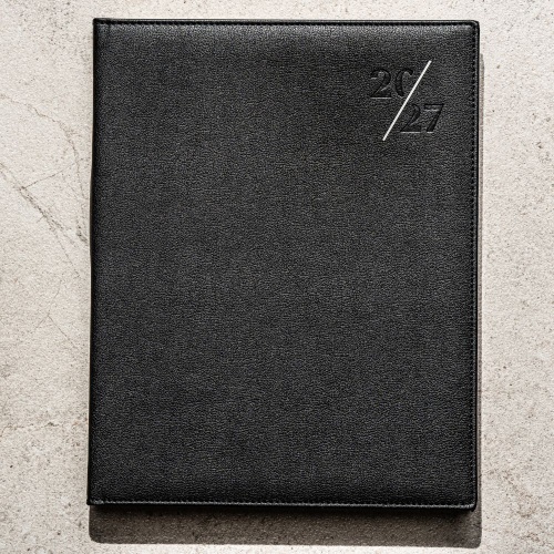 Agenda True, negru, 20.5x26 cm*