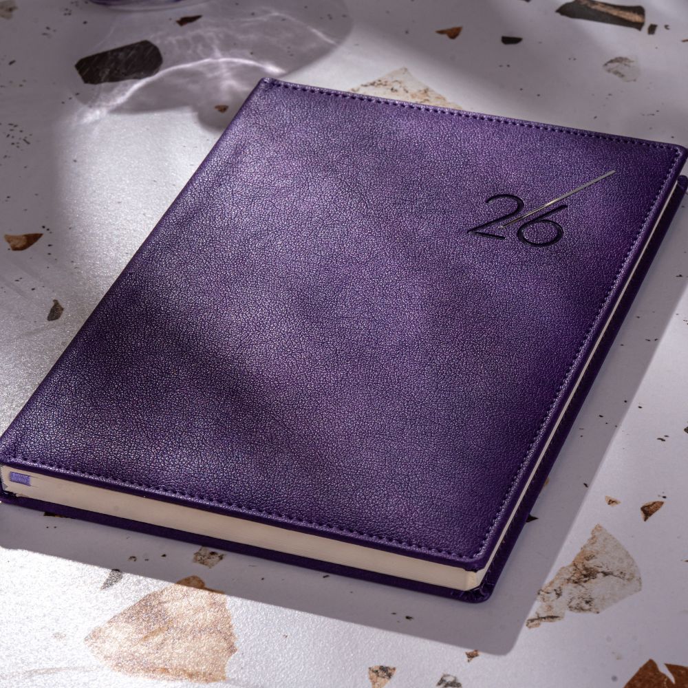 Agenda True, mov, 16x22 cm Agenda True, mov, 16x22 cm*