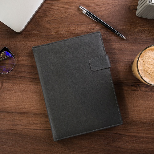 Agenda piele Stil, gri*