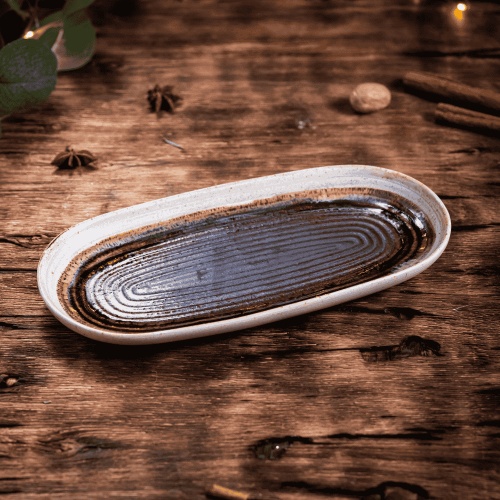 Farfurie ovala Ethan,ceramica*