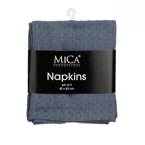 Mandy table napkin, blue