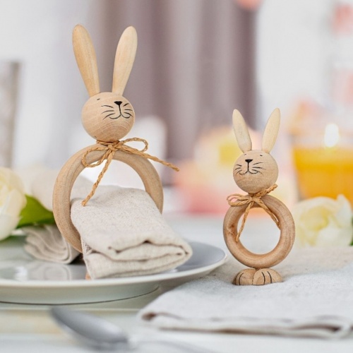 Bunny napkin ring holder