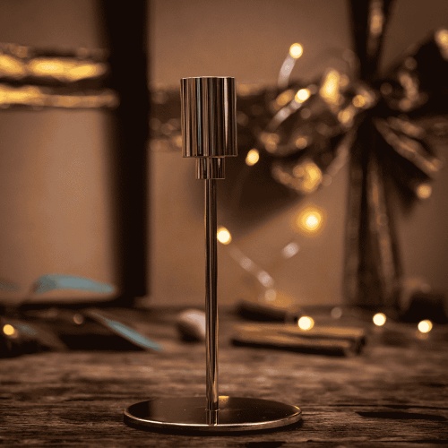 Suport pentru lumanari, auriu *